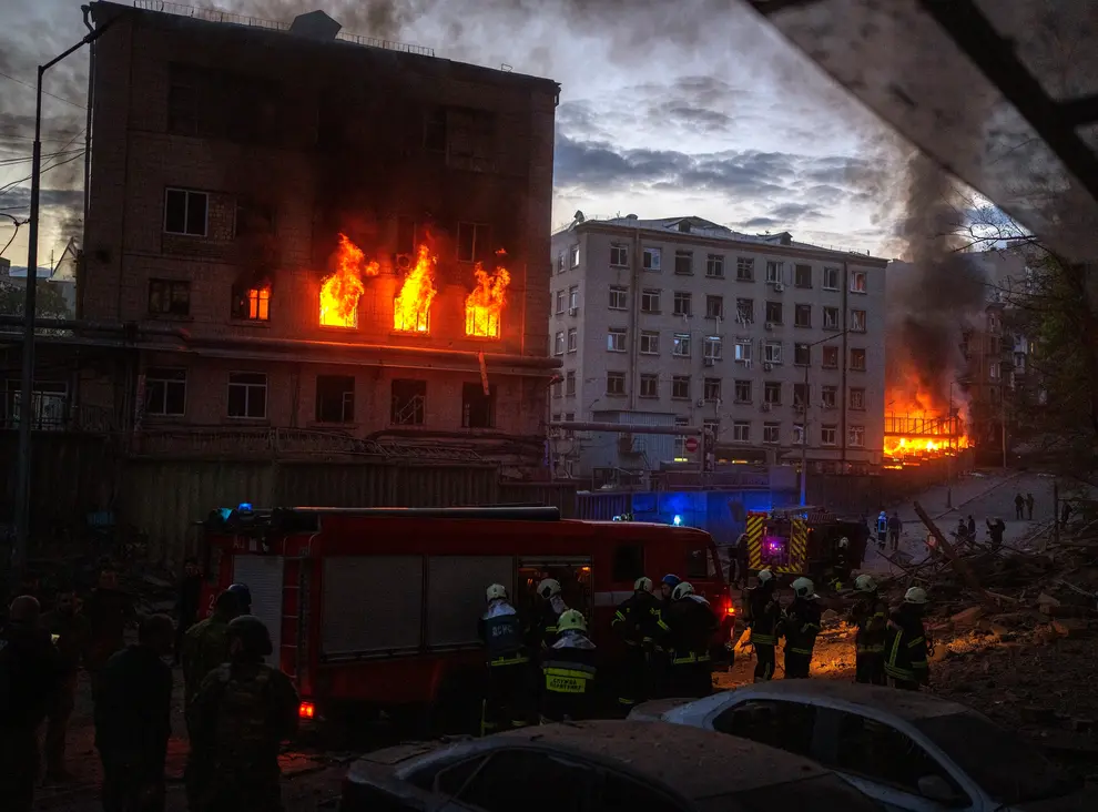 Руски балони летят над Киев, свалени са