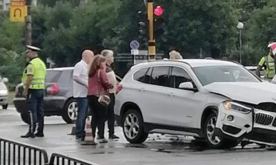 Полицай мина на червено и блъсна съпругата на Бойко Рашков