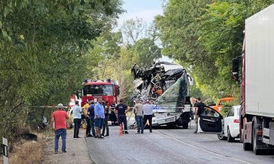 Задържаха шофьора на автобуса от катастрофата край Търново