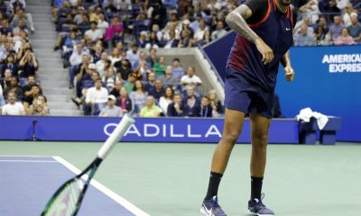 Ютюбър се подстрига по време на мача Кирьос - Хачанов от US Open (СНИМКА)