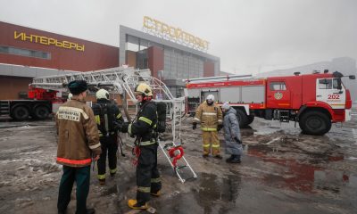 Пореден мол в Москва пламна, 9 дка. площ изгоряха