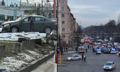 Верижна катастрофа в София: Има пострадали, сред които майка и дете (СНИМКИ)