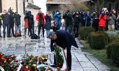 В памет на Гоце Делчев: Хеликоптери, полиция, дронове - как Македония посрещна българите (ОБЗОР)